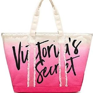 Vs ombre canvas tote